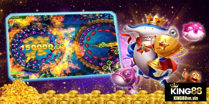 Bắn cá King88 luôn hấp dẫn bởi có vô vàn lựa chọn
